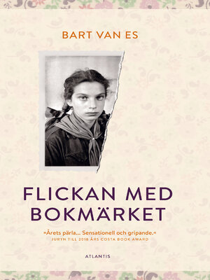 cover image of Flickan med bokmärket